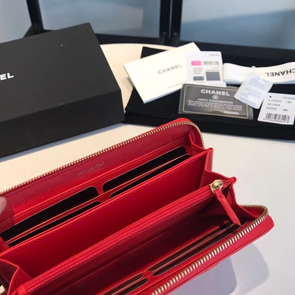 シャネル財布全体デザイン